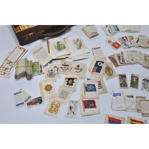 435 - A vast collection of vintage cigarette cards from 1920's through to mid 20th century. Complete sets ... 