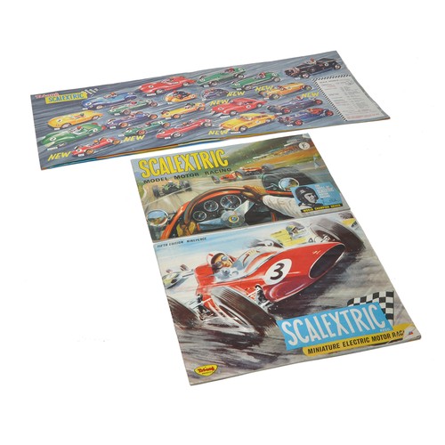 448 - A trio of vintage Scalextric catalogues bottom two complete, top of image incomplete.