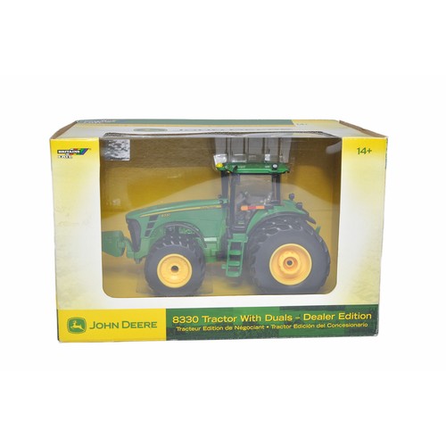 660 - Ertl 1/32 Farm Model issue comprising no. 15921 John Deere 8330 (Duals) Tractor. Dealer Edition. Exc... 