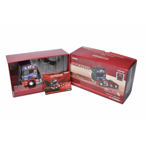 831 - Corgi diecast model truck issue comprising No. CC12225 Scania Topline in the livery of Robert Joiner... 