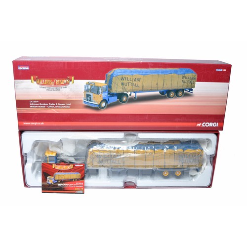 832 - Corgi diecast model truck issue comprising No. CC12514 Atkinson Borderer in the livery of William Nu... 