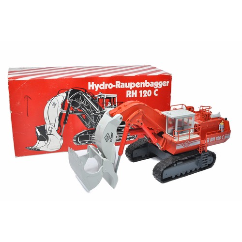 884 - Conrad 1/50 Model Construction issue comprising No. 2771 O&K GH120C Hydraulic Excavator Looks to be ... 