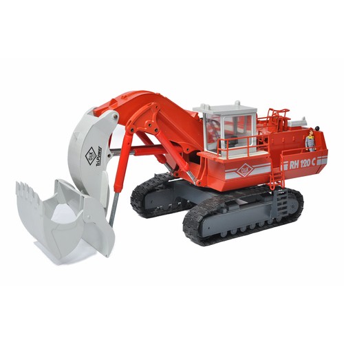 884 - Conrad 1/50 Model Construction issue comprising No. 2771 O&K GH120C Hydraulic Excavator Looks to be ... 