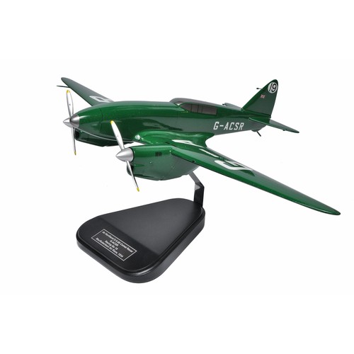 1113 - Bravo Delta Models Hand Crafted Model Aircraft Model, comprising Comet Racer G-ACSR #19 - Green Pain... 