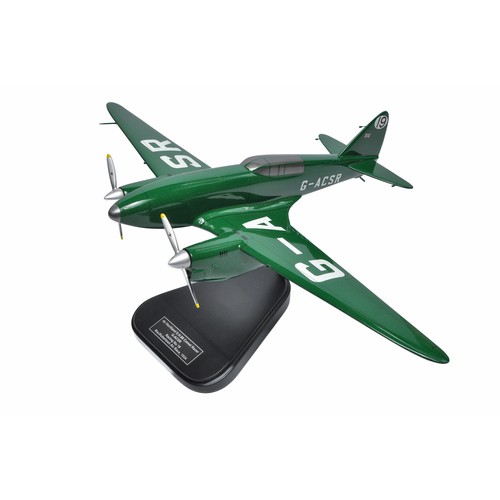 1113 - Bravo Delta Models Hand Crafted Model Aircraft Model, comprising Comet Racer G-ACSR #19 - Green Pain... 