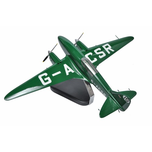 1113 - Bravo Delta Models Hand Crafted Model Aircraft Model, comprising Comet Racer G-ACSR #19 - Green Pain... 