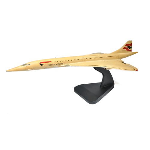 1114 - Bravo Delta Models Hand Crafted Model Aircraft Model, no. 004, of the British Airways Concorde. Some... 