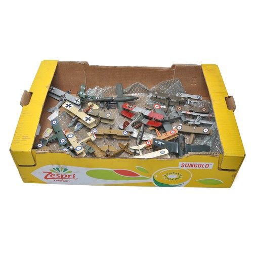 1121 - A quantity of hand built model aircraft, mostly 1/72 scale comprising various military issues as sho... 