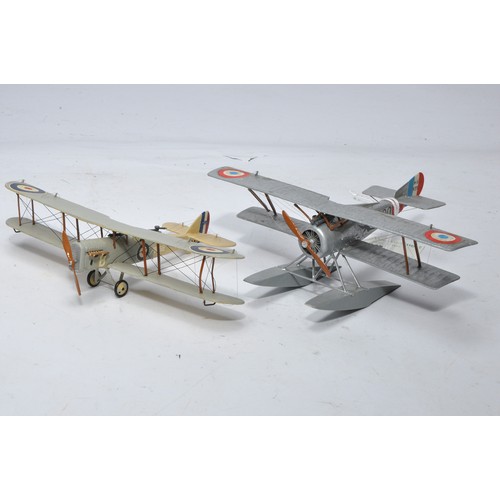 1122 - A quantity of hand built model aircraft, mostly 1/72 scale comprising various military issues as sho... 