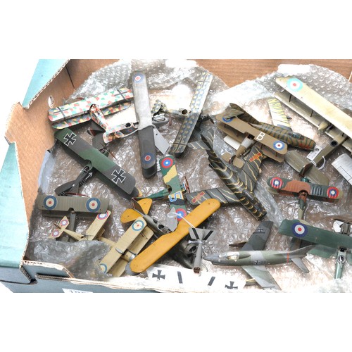 1123 - A quantity of hand built model aircraft, mostly 1/72 scale comprising various military issues as sho... 