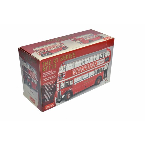 1148 - Sunstar 1/24 diecast model bus issue comprising RT Series RT113 double Decker. Inner box still tape ... 