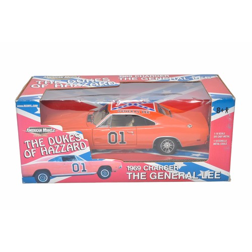 1161 - Ertl American Muscle 1/18 diecast model car comprising Dukes of Hazard General Lee Dodge Charger. Lo... 