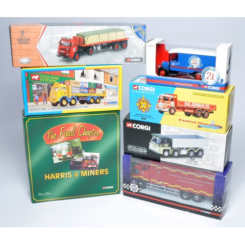 67 - Corgi diecast model truck issues comprising Six various commercial releases relating to various them... 