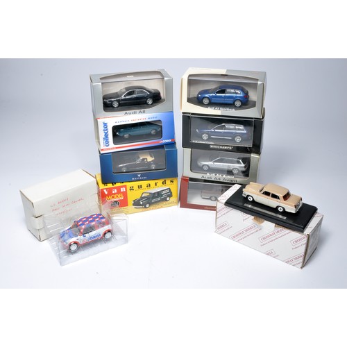 85 - A group of ten Corgi (and other makers) 1/43 diecast model car issues including collector club limit... 