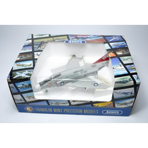 70 - Franklin Mint 1/48 diecast model aircraft issue comprising No. B11B588 F-4 Phantom. Looks to be gene... 