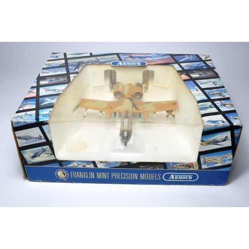 71 - Franklin Mint 1/48 diecast model aircraft issue comprising No. B11B919 A10 Warthog. Looks to be gene... 