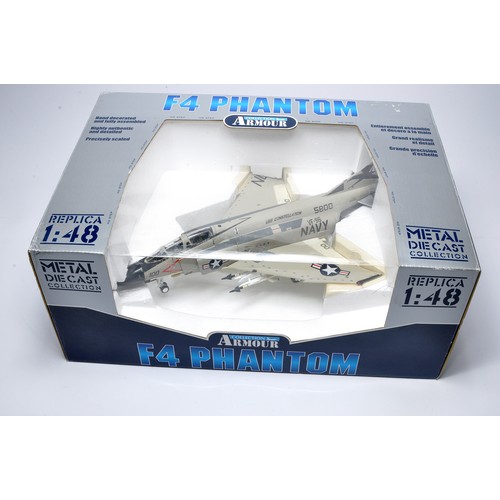 76 - Franklin Mint 1/48 diecast model aircraft issue comprising No. B11B553 F4 Phantom. Looks to be gener... 