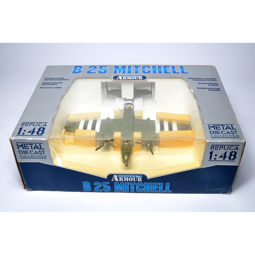 81 - Franklin Mint 1/48 diecast model aircraft issue comprising No. 98183 RAF B25. Looks to be generally ... 