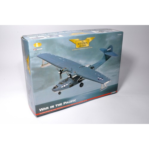 86 - Corgi 1/72 diecast model aircraft issue comprising No. AA36102 Consolidated Catalina. Looks to be ge... 