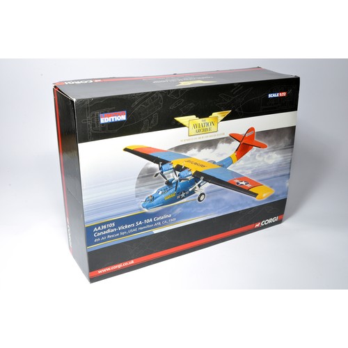 87 - Corgi 1/72 diecast model aircraft issue comprising No. AA36105 Canadian Catalina. Looks to be genera... 