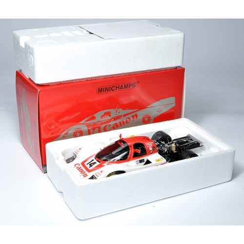 124 - Minichamps 1/18 diecast model issue comprising Porsche 956L 1983 Le Mans Racing Car. Looks to be wit... 