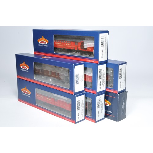 258 - Bachmann Model Railway comprising Seven Coaches in various guises and configurations. All look to be... 