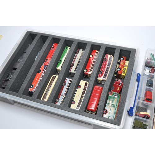 302 - A group of 24 misc diecast vehicles, 1/76 scale some in BR livery plus a further tray of Vehicles in... 