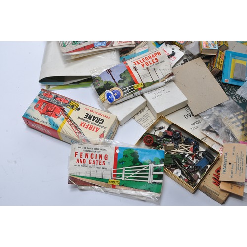 329 - A most impressive selection of Model Railway accessories, to include vintage Airfix bagged kits and ... 