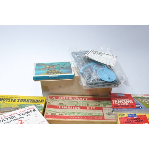 329 - A most impressive selection of Model Railway accessories, to include vintage Airfix bagged kits and ... 