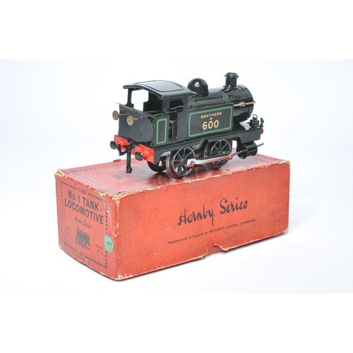 355 - Hornby O Gauge Model Railway comprising No. 1 Tank Locomotive, Southern, No. 600. Displays generally... 