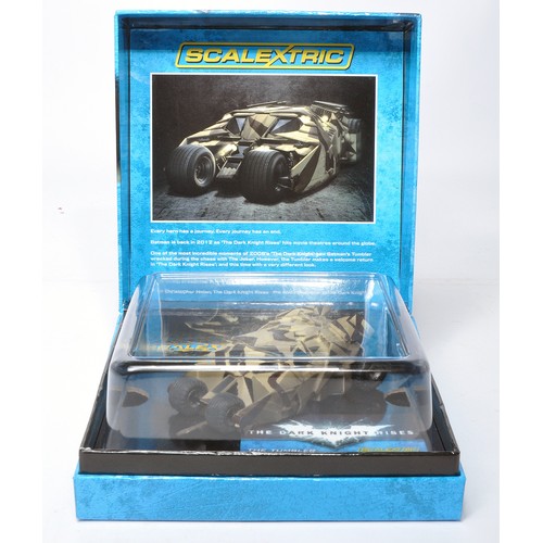 525 - Scalextric Limited Edition slot car issue Batman - The Tumbler The Dark Knight Rises. Excellent in o... 