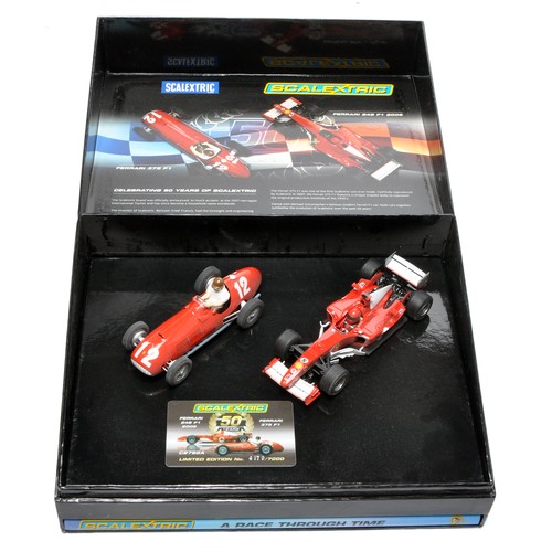 530 - Scalextric Limited Edition Celebrating 50 years of Scalextric Set. Excellent in original box.