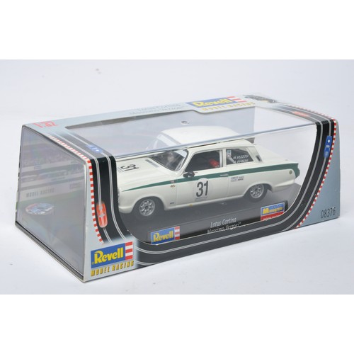 536 - Slot Car model issue comprising Revell Lotus Cortina. Looks to be excellent in original box.