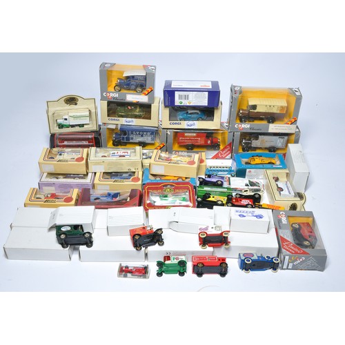 560 - A quantity of misc diecast comprising mostly promotional commercial issues from Corgi and Lledo / Da... 