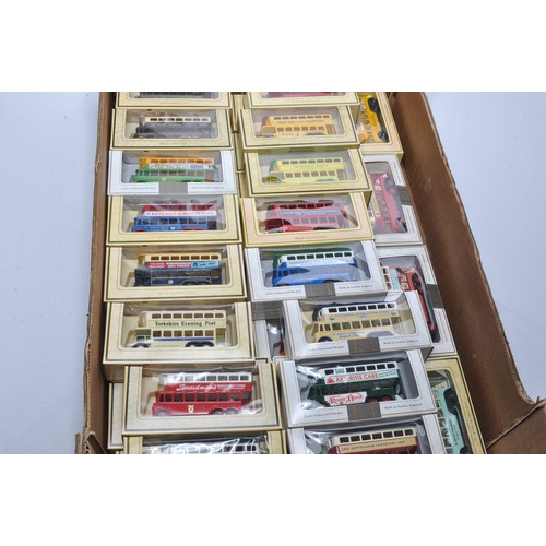 571 - A selection of 36 Lledo Days Gone Promotional Commercial Diecast Bus and Transport Vehicles as shown... 