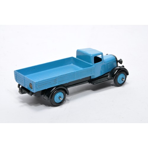 610 - Dinky No. 25a Open back Wagon. Issue is in light blue as shown inc hubs. Generally displays very goo... 