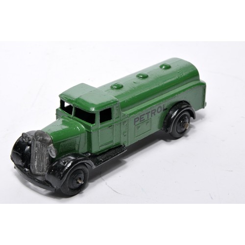 626 - Dinky No. 25d Petrol Tank Wagon. Issue is in green with thick 'petrol' lettering as shown. Displays ... 