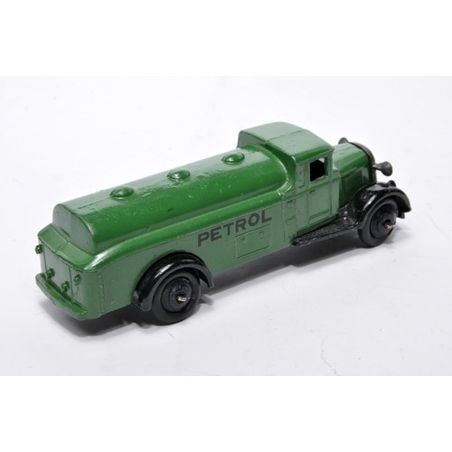 626 - Dinky No. 25d Petrol Tank Wagon. Issue is in green with thick 'petrol' lettering as shown. Displays ... 