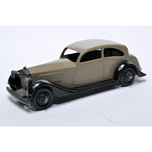667 - Dinky No. 30b Rolls Royce. Issue is in fawn, as shown. Displays generally fair to good to very good,... 