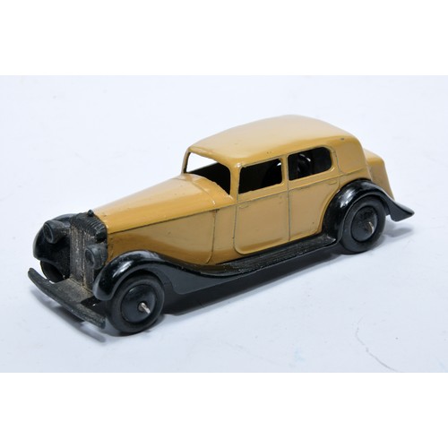 670 - Dinky No. 30c Daimler (type 3). Issue is in caramel, as shown. Displays generally good to very good,... 