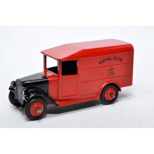 678 - Dinky No. 34b Royal Mail Van. Single issue is in red and black, inc red roof and hubs, as shown. Dis... 