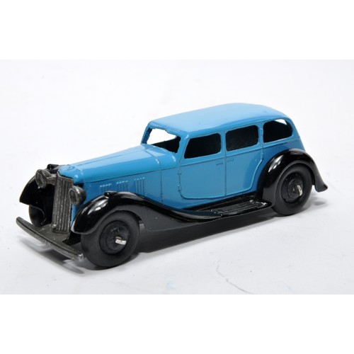 680 - Dinky No. 36a Armstrong Siddeley Saloon. Single issue is in light blue, as shown. Displays generally... 