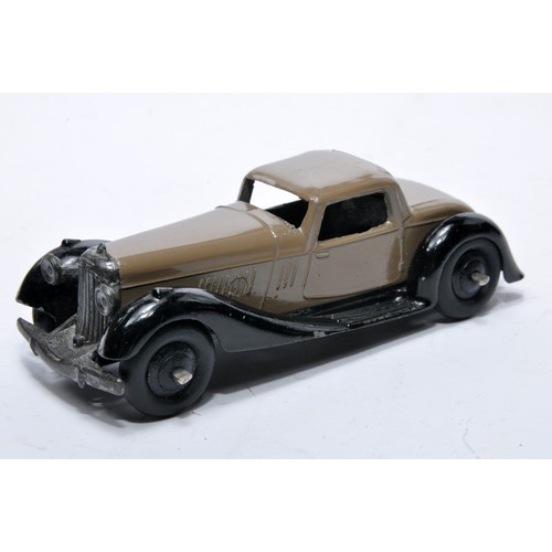 683 - Dinky No. 36b Bentley Sports Coupe. Single issue is in fawn, as shown. Displays generally very good ... 