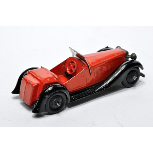 688 - Dinky No. 36e British Salmson 2-Seater Sports Car. Single issue is in red, as shown. Displays genera... 