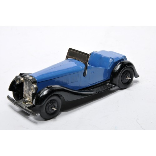 690 - Dinky No. 36e British Salmson 2-Seater Sports Car. Single issue is in blue, as shown. Displays gener... 