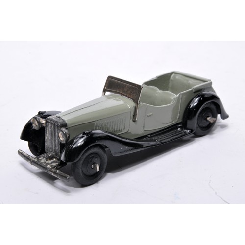 691 - Dinky No. 36f British Salmson 4-Seater Sports Car. Single issue is in grey, as shown. Displays gener... 