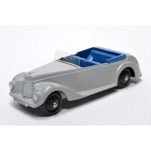 707 - Dinky No. 38e Armstrong Siddeley. Single issue is in grey with dark blue interior, as shown. Display... 