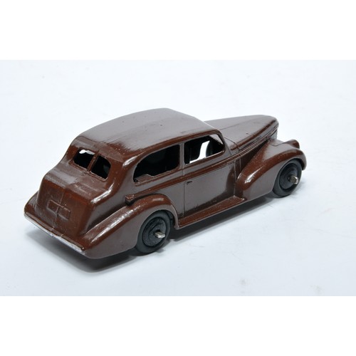 719 - Dinky No. 39b Oldsmobile. Single issue is in chocolate brown, as shown. Displays generally very good... 