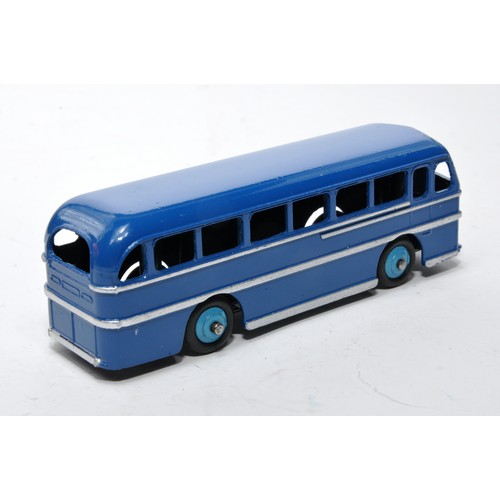 732 - Dinky No. 282 Leyland Royal Tiger Coach. Single issue is in blue with silver trim, inc mid blue hubs... 