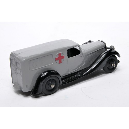 744 - Dinky No. 30F Ambulance. Single issue is in grey, as shown. Displays generally very good to excellen... 